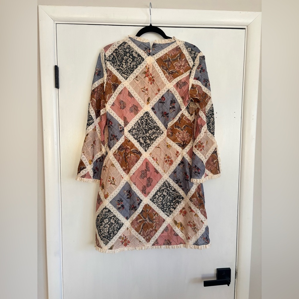 New Zimmermann Tallow Patchwork Lace Mini Dress I… - image 7